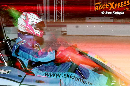 Icekarten Skidome Rucphen Kim Oomen karting